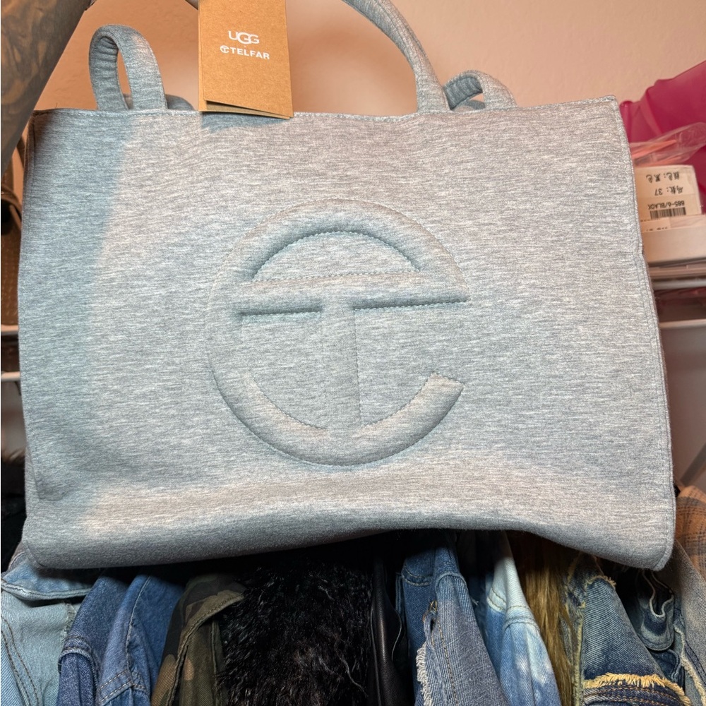 Telfar Women's UGG Gray Tote Bag